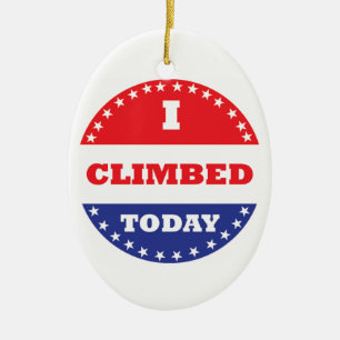 Heute kletterte ich keramik ornament