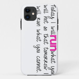 Heute lasse ich iPhone Fall laufen Case-Mate iPhone Hülle