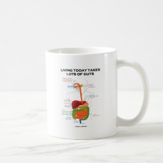 Heute leben nimmt Lose Eingeweide Kaffeetasse