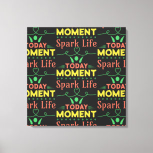 Heute Moment, Leben retten Leinwanddruck