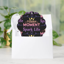 Heute Moment, Leben retten Ornament Karte