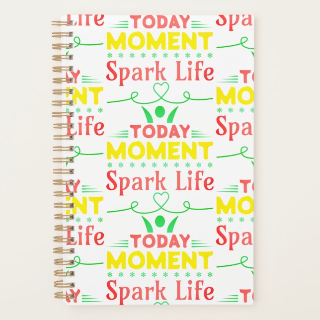 Heute Moment, Spark Life Toto Tasche Planer (Vorderseite)