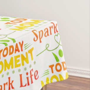 Heute Moment, Spark Life Toto Tasche Tischdecke