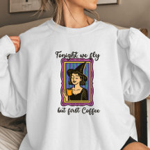 Heute Nacht fliegen wir, aber zuerst Kaffee Damen 