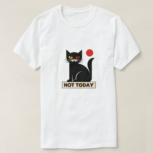 HEUTE NICHT T-Shirt (Design vorne)