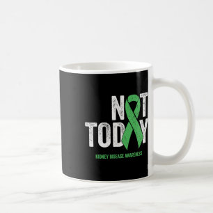 Heute Nierenerkrankung - Das Band "Green Awareness Kaffeetasse