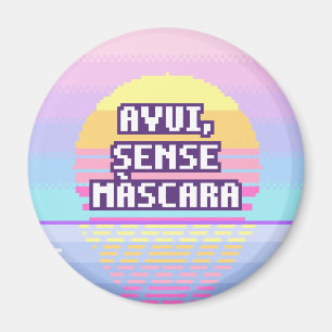 Heute, Ohne Maske Katalanisch Neurodivergent Magne Magnet