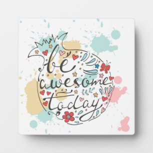 Heute Phantastisch sein Fotoplatte