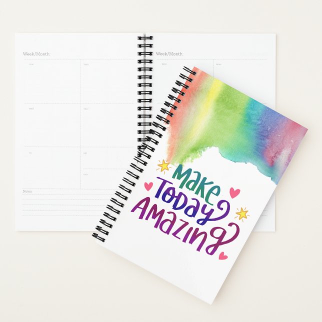 Heute Phantastisches Motivierend Angebot Farbe Planer (Anzeige)