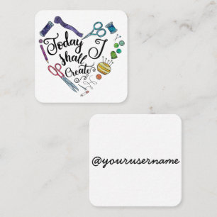 Heute stelle ich quadratische Karte her