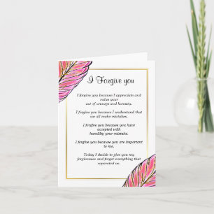 heute verzeihe ich Ihnen eine Karte