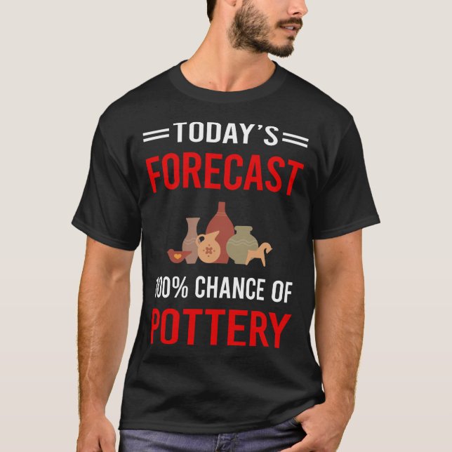 Heute Vorhersage von Potter T-Shirt (Vorderseite)