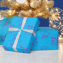 Heute werde ich den Frieden wählen, der von Gott k Geschenkpapier