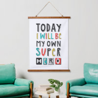Heute werde ich mein eigener Superheld sein