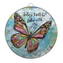 Heute werde ich mit Joy Dart Board gefüllt