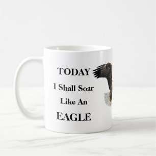 Heute werde ich wie ein Adler klettern....Ich werd Kaffeetasse