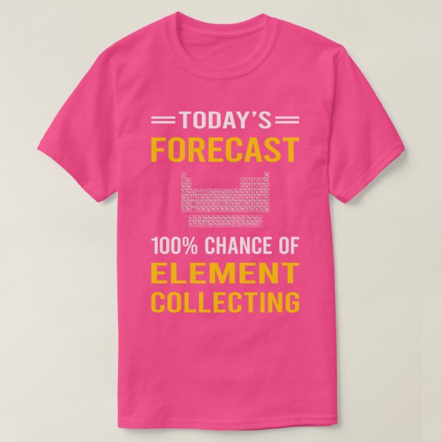 Heute wird ein Element für die Sammlung von Elemen T-Shirt (Design vorne)