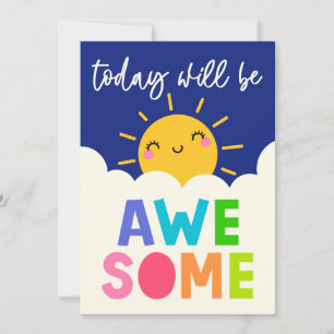 Heute wird Phantastisch Karte