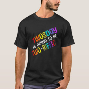 Heute wird zwei Riffic zwei Tage am 2. Februar T-Shirt