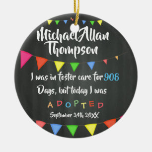 Heute wurde ich von der Pflegesorgfalt - Keramik Ornament