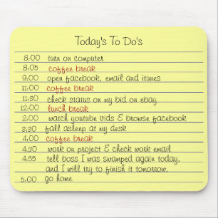 Heutig taten mousepad