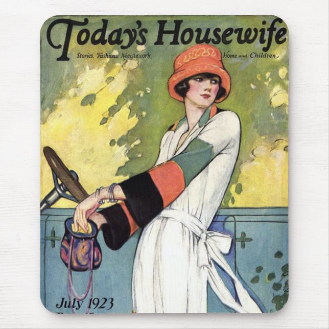 Heutige Hausfrau Mousepad (Vorne)