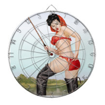 Heutiger Fang Pin Up Angel Mädchen