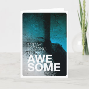 Heutiger Tag ist fantastische Geburtstagskarte Karte