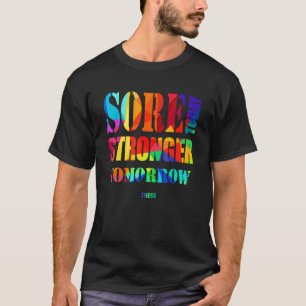 Heutzutage Motivierend Workout von morgen T-Shirt