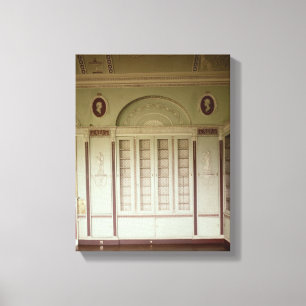 Heveningham Hall, Suffolk: Bibliothek, 1778-80 Leinwanddruck