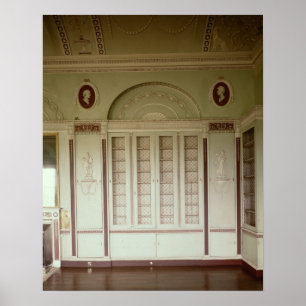 Heveningham Hall, Suffolk: Bibliothek, 1778-80 Poster
