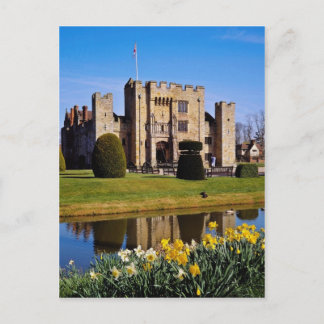 Hever Castle, Kent Blume Postkarte