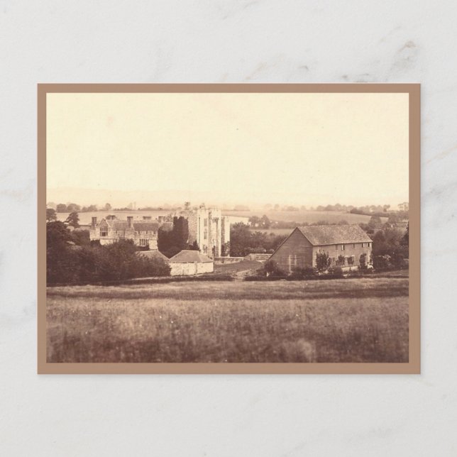 Hever Castle - Kent - Vintag Postkarte (Vorderseite)