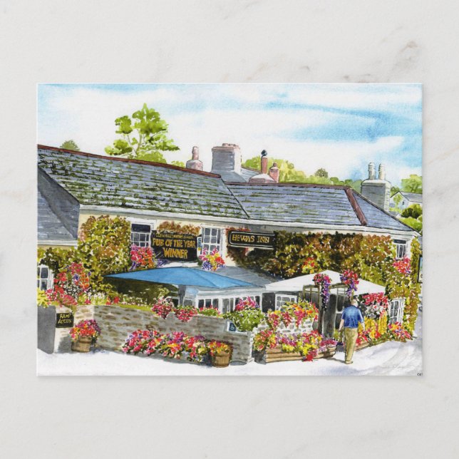 Hewas Inn Postcard Postkarte (Vorderseite)