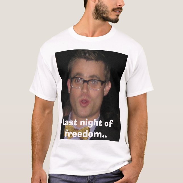 hewson, gestern Abend der Freiheit. T-Shirt (Vorderseite)