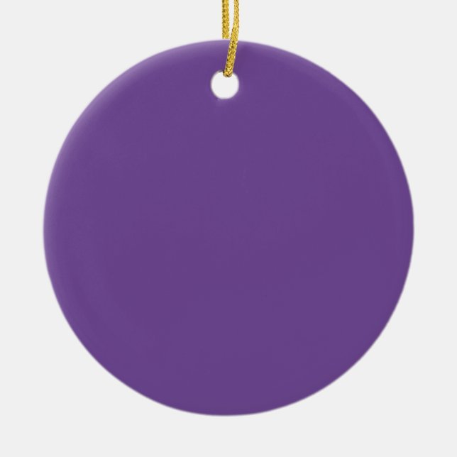 Hex #714997, Bouquet Keramik Ornament (Vorne)