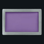 Hex #714997, Dunkle Lavendel Rechteckige Gürtelschnalle<br><div class="desc">Gürtelschnalle</div>