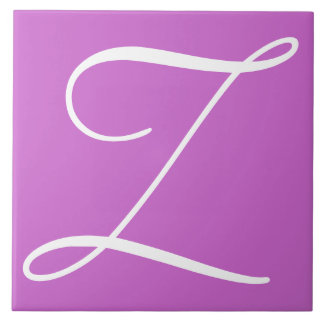 Hex cc66cc Farbnummer Monogramm Keramik Tile Fliese