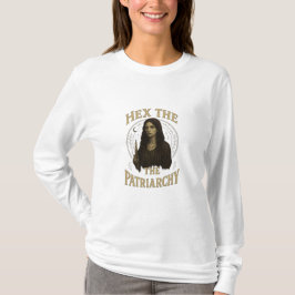 Hex das Patriarchat – Wiccan-Hexen-Illustration T-Shirt