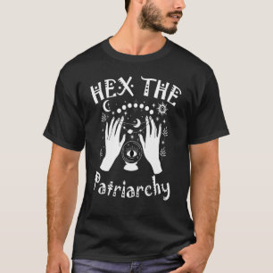 Hex, der Patriarchat Feminist Hexe Hand Smash Patr T-Shirt