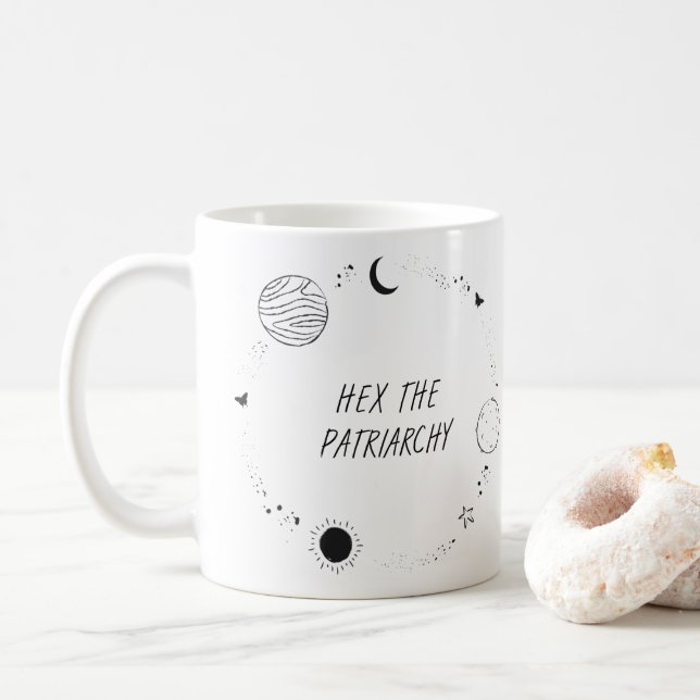 Hex der Patriarchie-Tasse Kaffeetasse (Mit Donut)