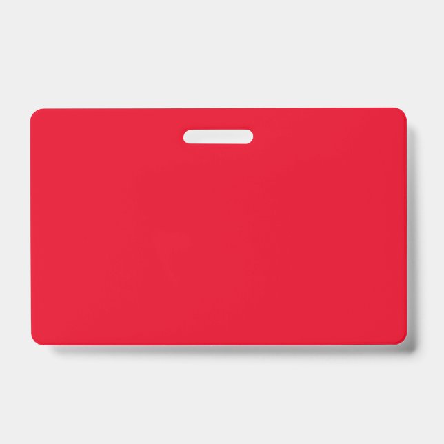 Hex E6001D, Bean Red Ausweis (Vorderseite)