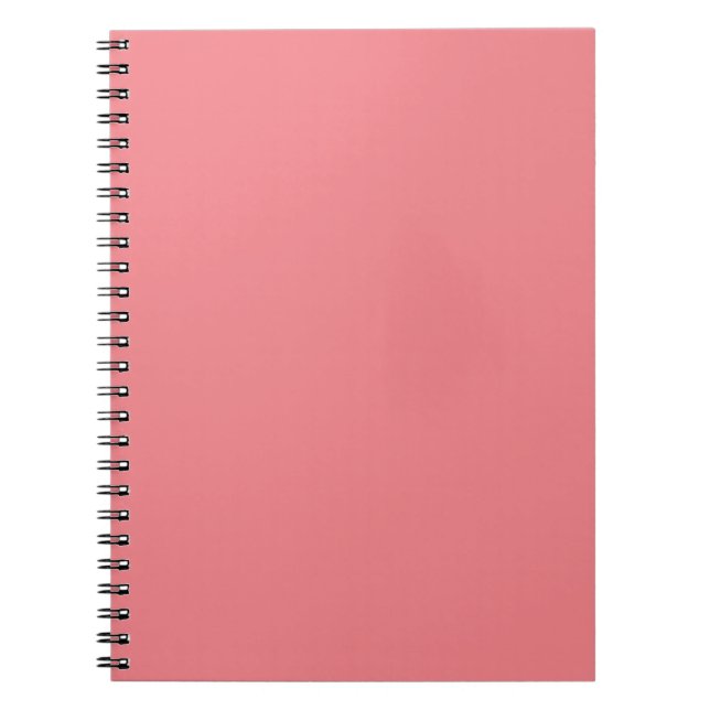 Hex #F1838A Spiral Notebook Notizblock (Vorderseite)