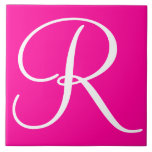 Hex ff0099 Farbnummer Monogramm Keramik Tile Fliese<br><div class="desc">Hex ff0099 Farbnummer Monogramm Keramik Tile</div>