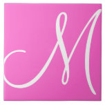 Hex ff66cc Farbnummer Monogramm Keramik Tile Fliese<br><div class="desc">Hex ff66cc Farbnummer Monogramm Keramik Tile</div>