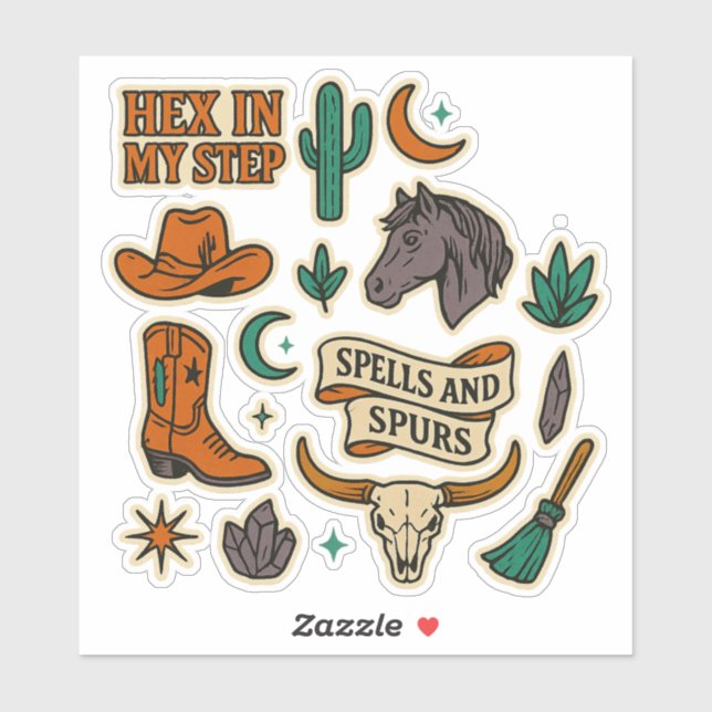 Hex in meinem Step-Aufkleber Aufkleber (Blatt)