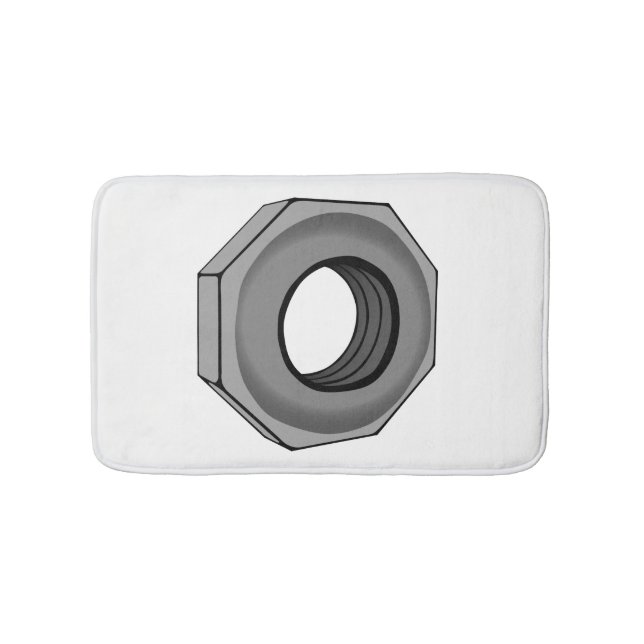 Hex Nut Badematte (Vorderseite)