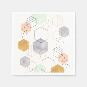 Hex Scatter Serviette