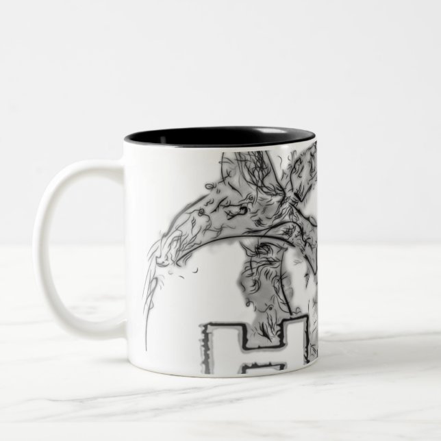 HEX-Tasse Zweifarbige Tasse (Links)
