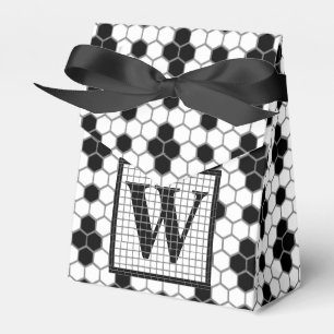 Hex Tile Print Monogram Fevor Box Geschenkschachtel